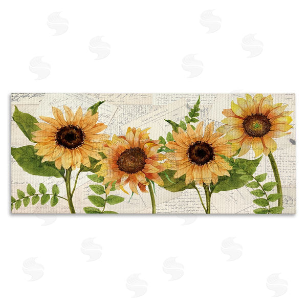 stupell industries Kim Allen | Sunflowers and Vintage Postcards Wall Art