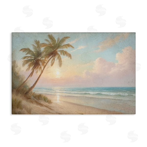stupell industries Kim Allen | Sunset View Beach Palms