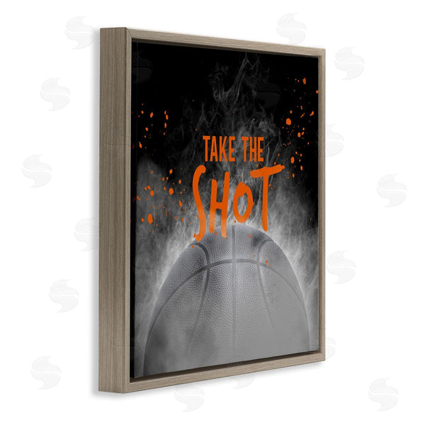 Stupell Industries Kim Allen | Take The Shot Basketball