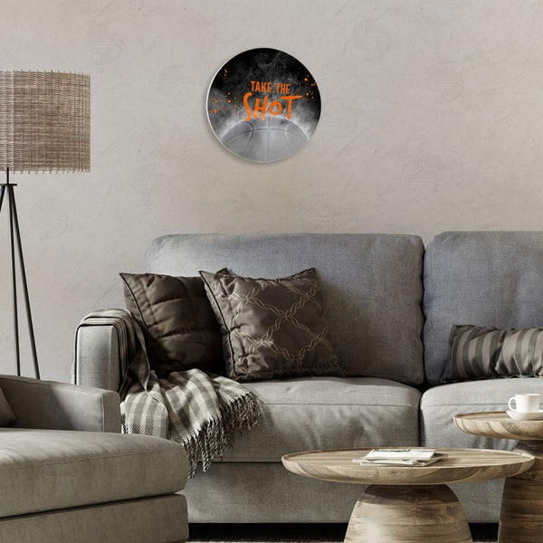 Stupell Industries Kim Allen | Take The Shot Basketball Wall Art