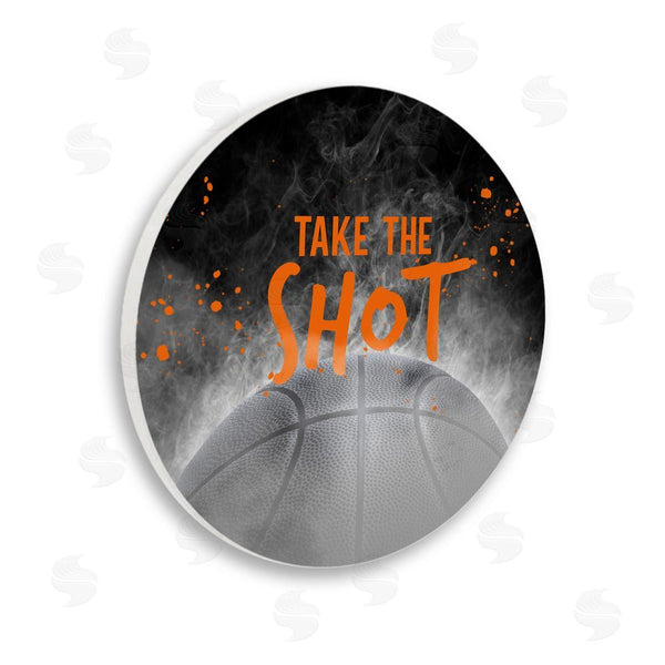stupell industries Kim Allen | Take the Shot Basketball Wall Art