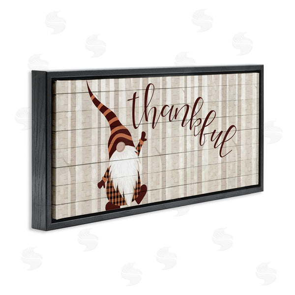 Stupell Industries Kim Allen | Thankful Harvest Forest Gnome Wall Art