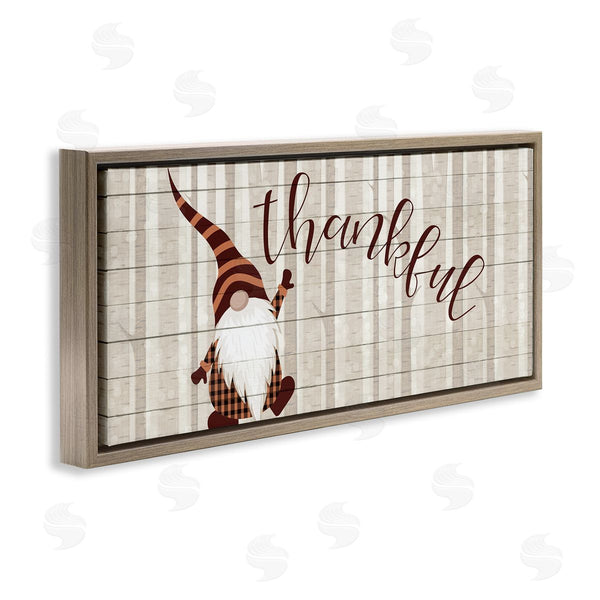 Stupell Industries Kim Allen | Thankful Harvest Forest Gnome Wall Art