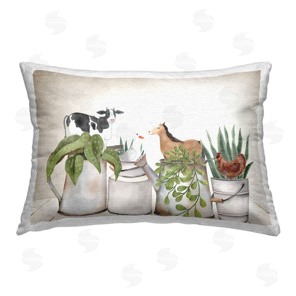 Stupell Industries Kim Allen | Tin Farm Animal Plants