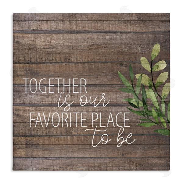 stupell industries Kim Allen | Together Sentiment on Rustic