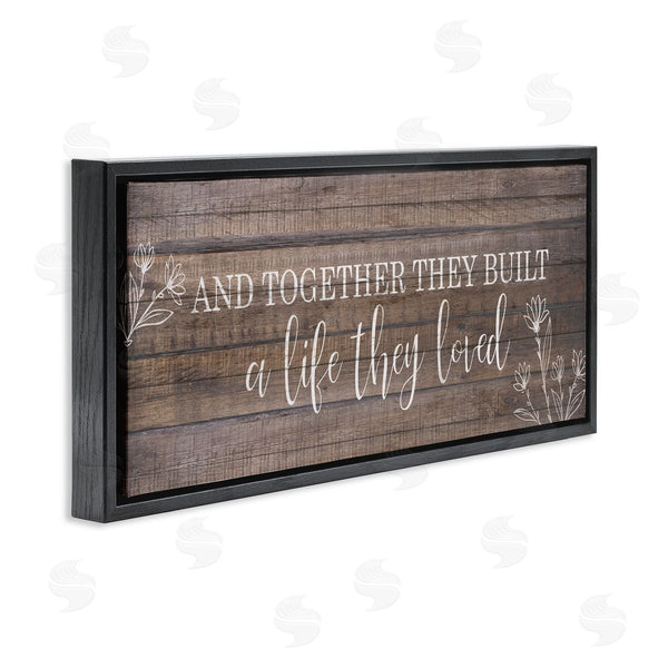 Stupell Industries Kim Allen | Together They Built A Life