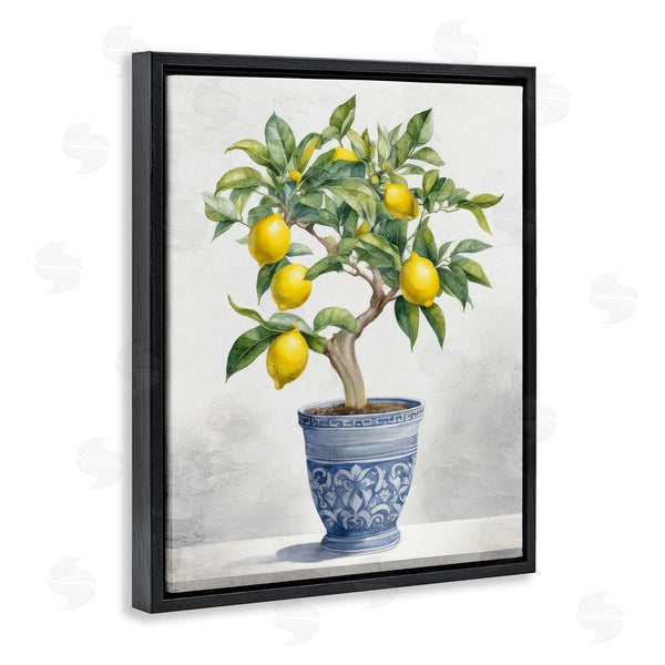 Stupell Industries Kim Allen | Traditional Potted Lemon Tree