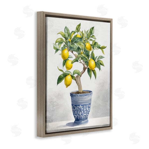 Stupell Industries Kim Allen | Traditional Potted Lemon Tree