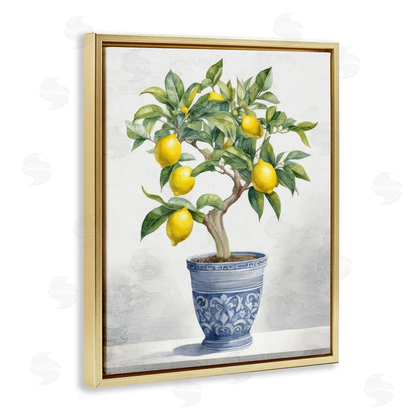 Stupell Industries Kim Allen | Traditional Potted Lemon Tree