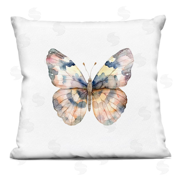 stupell industries Kim Allen | Traditional Watercolor Butterfly Throw Pillow