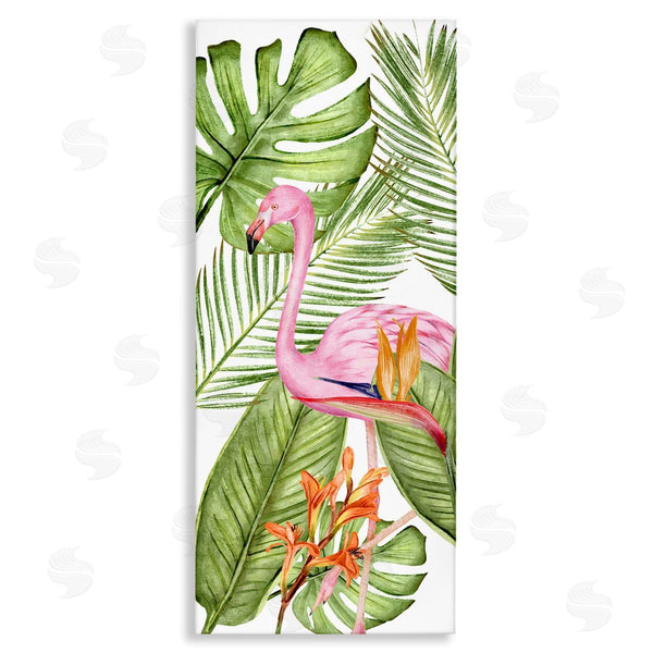 stupell industries Kim Allen | Tropical Plants & Flamingo Wall Art