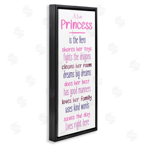 Stupell Industries Kim Allen | True Princess Is The Hero