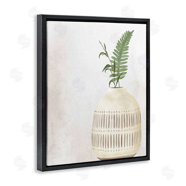 Stupell Industries Kim Allen | Varied Herb Plant Sprigs Natural Patterned Vase Wall Art