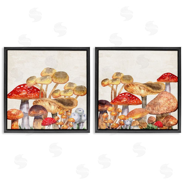 Stupell Industries Kim Allen | Various Cottage Mushrooms Wall Art