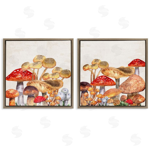 Stupell Industries Kim Allen | Various Cottage Mushrooms Wall Art
