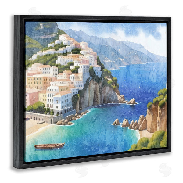 Stupell Industries Kim Allen | Vibrant Coastal Seascape