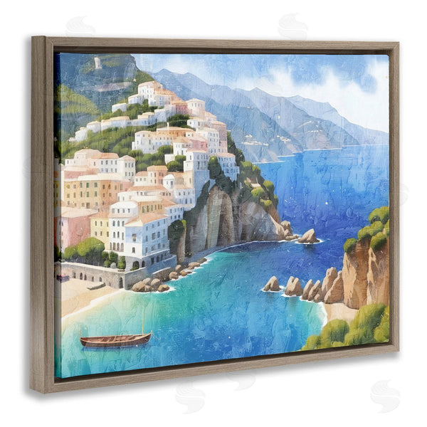 Stupell Industries Kim Allen | Vibrant Coastal Seascape