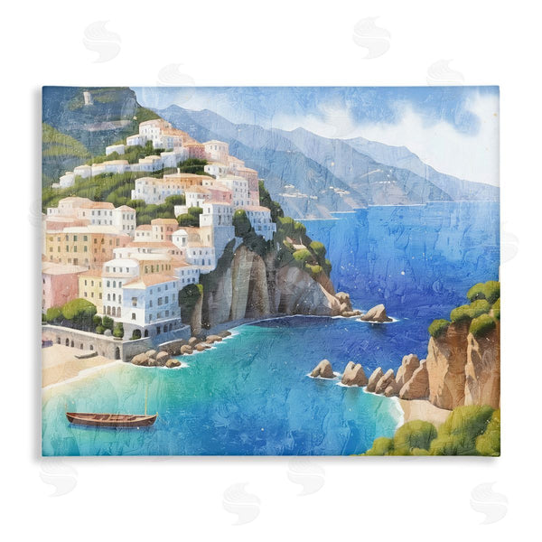 stupell industries Kim Allen | Vibrant Coastal Seascape
