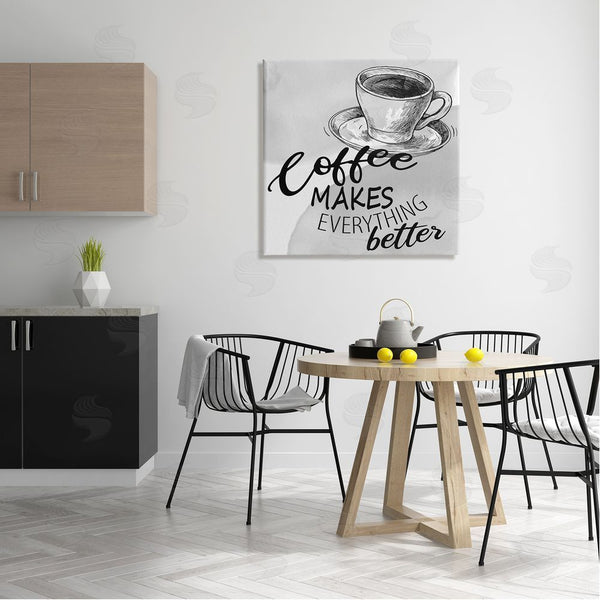 Stupell Industries Kim Allen | Vintage Coffee Phrase Wall Art