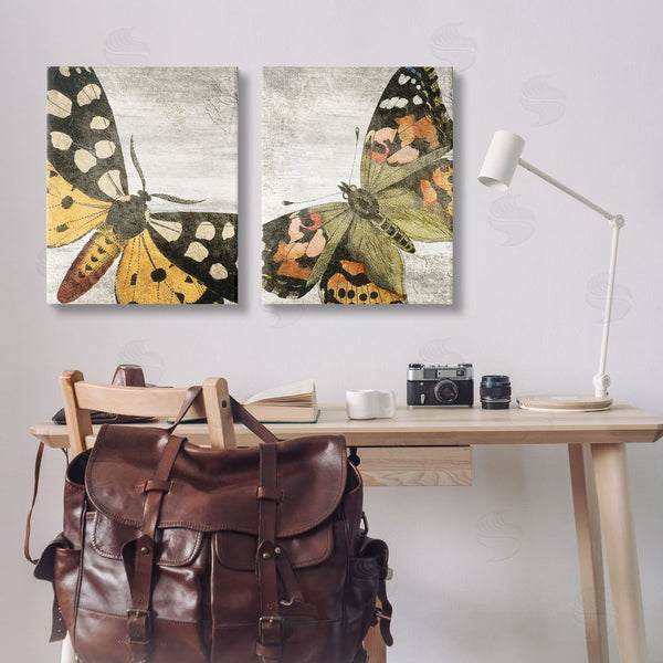 Stupell Industries Kim Allen | Vintage Spotted Butterflies Wall Art