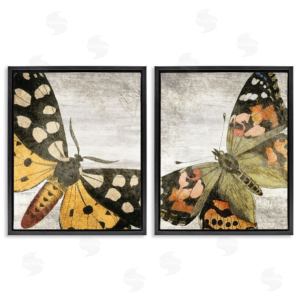 Stupell Industries Kim Allen | Vintage Spotted Butterflies Wall Art