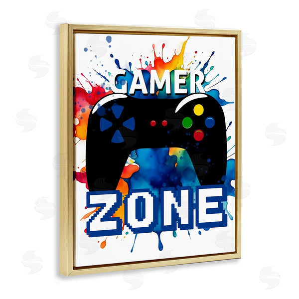 Stupell Industries Kim Allen | Vivid Modern Gamer Zone