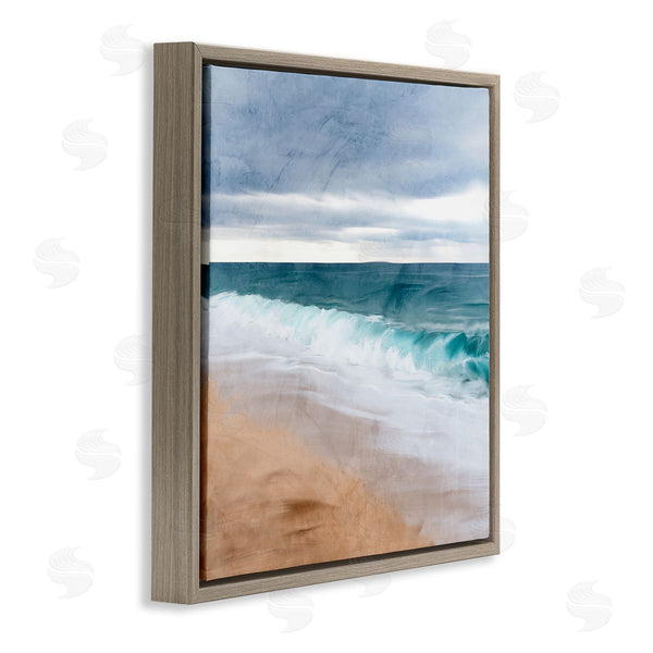 Stupell Industries Kim Allen | Vivid Ocean View Coast