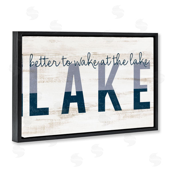 Stupell Industries Kim Allen | Wake At Lake Rustic Wall Art