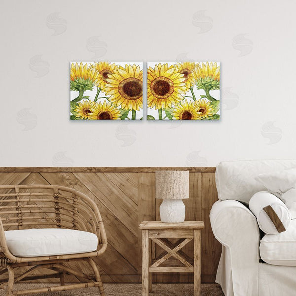 Stupell Industries Kim Allen | Warm Blossoms Yellow Sunflowers Wall Art