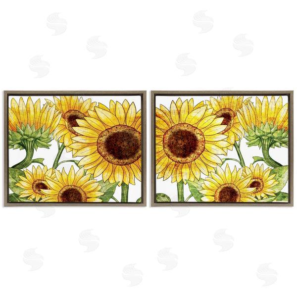 Stupell Industries Kim Allen | Warm Blossoms Yellow Sunflowers Wall Art