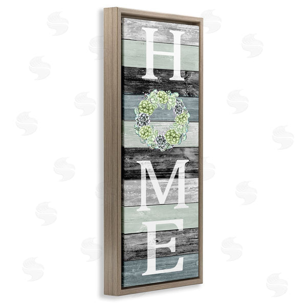 Stupell Industries Kim Allen | Welcome Home Succulent Accent Wall Art