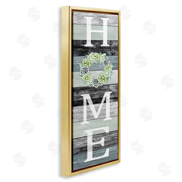 Stupell Industries Kim Allen | Welcome Home Succulent Accent Wall Art
