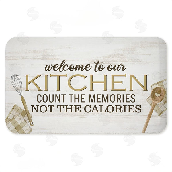 stupell industries Kim Allen | Welcome Kitchen Count Memories Anti-Fatigue Mat
