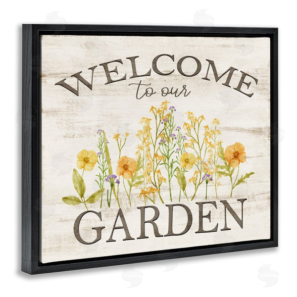 Stupell Industries Kim Allen | Welcome To Our Garden Wall Art