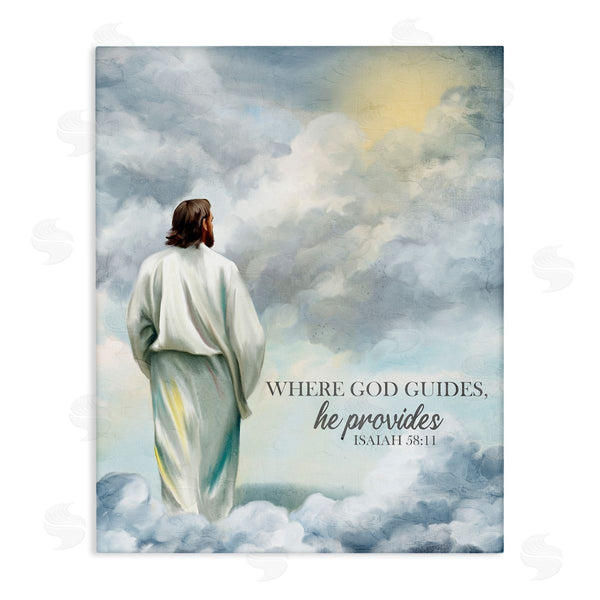 stupell industries Kim Allen | Where God Guides in Clouds