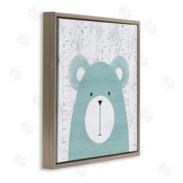 Stupell Industries Kim Allen | Whimsical Bear On Birch