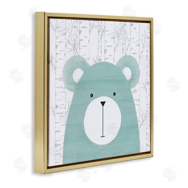 Stupell Industries Kim Allen | Whimsical Bear On Birch
