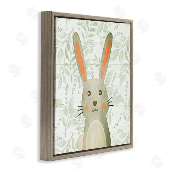 Stupell Industries Kim Allen | Whimsical Bunny On Florals