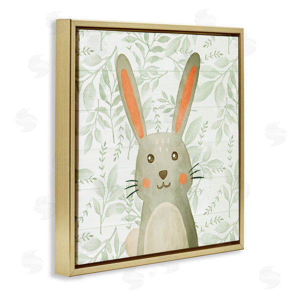 Stupell Industries Kim Allen | Whimsical Bunny On Florals