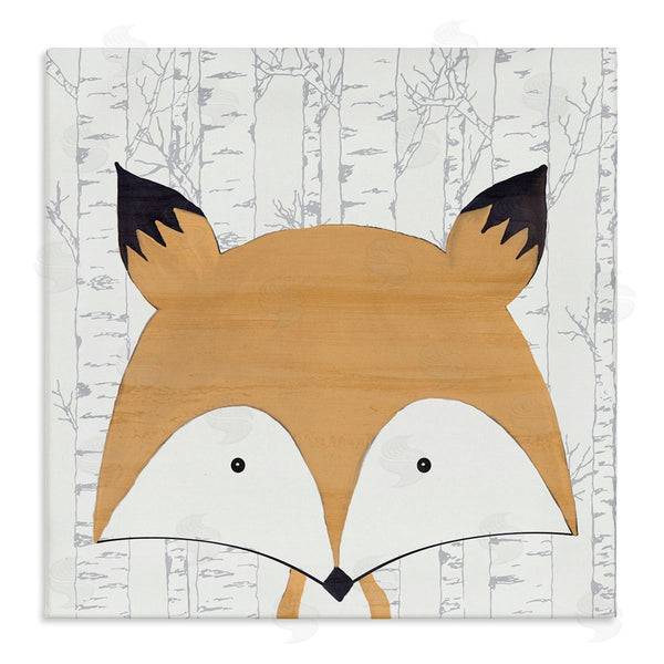 stupell industries Kim Allen | Whimsical Fox on Birch