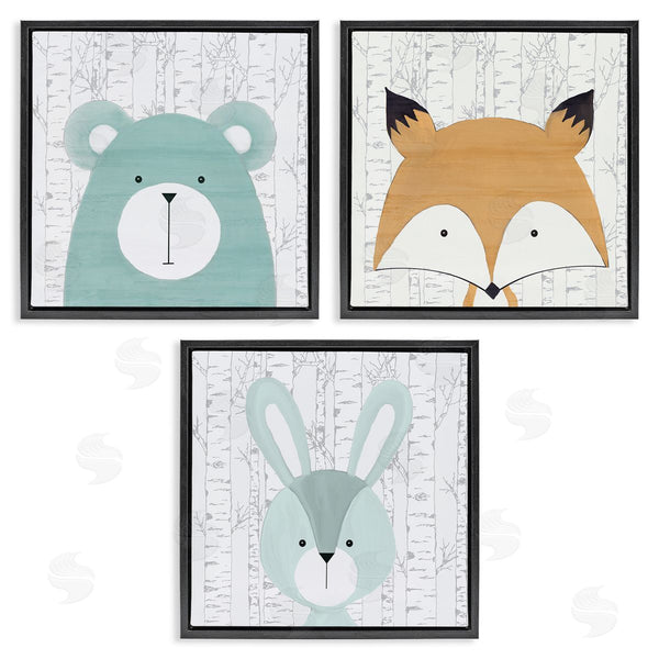 Stupell Industries Kim Allen | Whimsical Woodland Nursery Animals