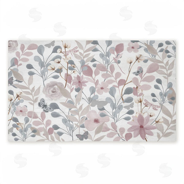 stupell industries Kim Allen | Wildflower Hope Botanicals Non-Woven Door Mat