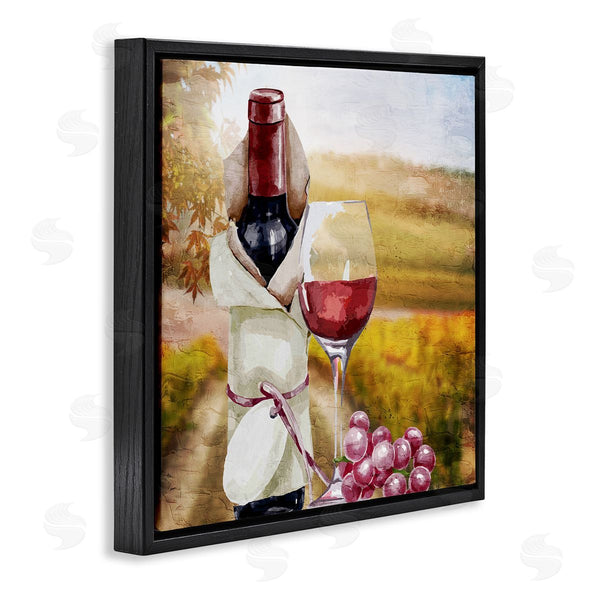 Stupell Industries Kim Allen | Wine Bottle Scenery Wall Art