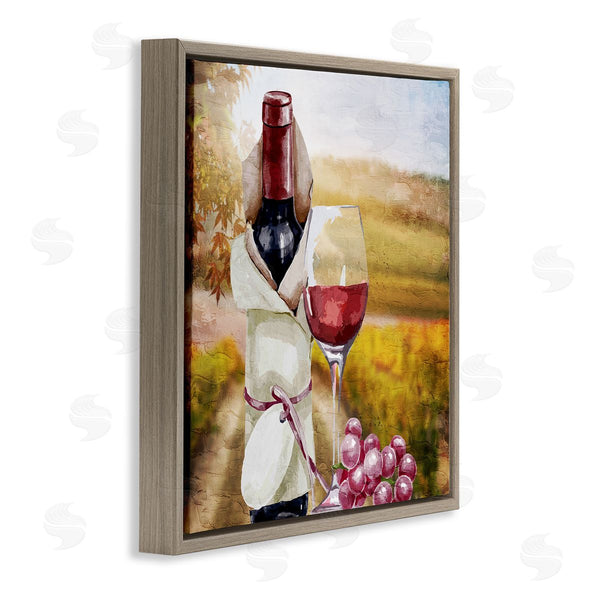 Stupell Industries Kim Allen | Wine Bottle Scenery Wall Art