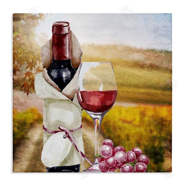stupell industries Kim Allen | Wine Bottle Scenery Wall Art