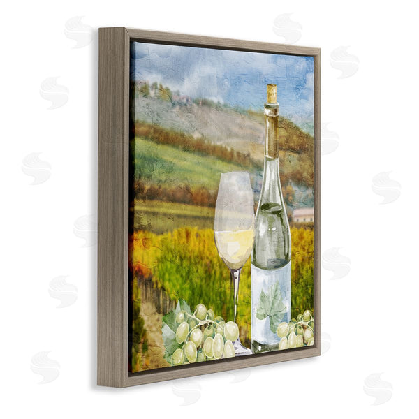 Stupell Industries Kim Allen | Wine Vineyard Scene Wall Art