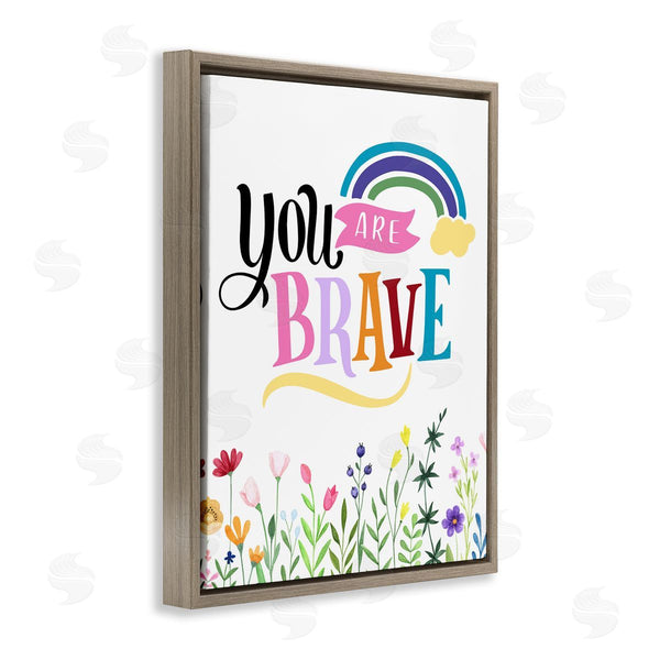 Stupell Industries Kim Allen | You Are Brave Encouragement