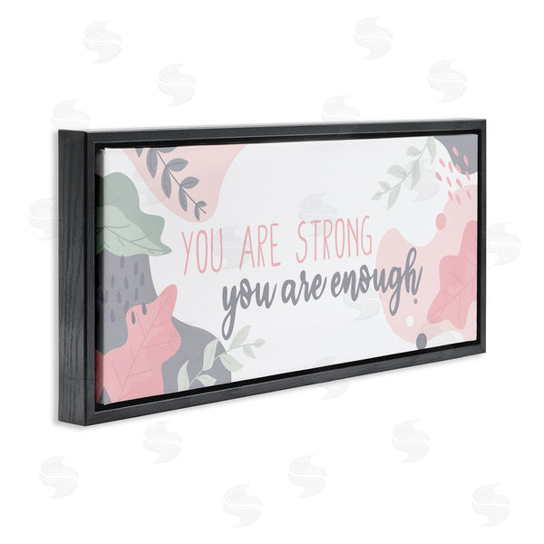 Stupell Industries Kim Allen | You Are Strong Pink Wall Art
