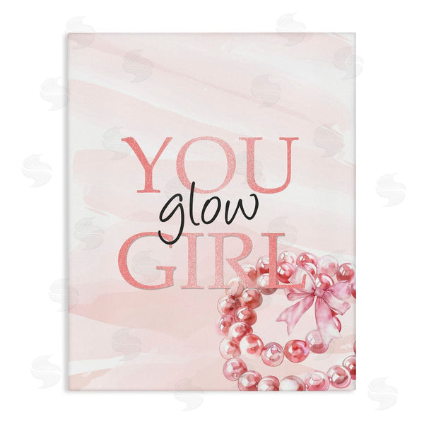 stupell industries Kim Allen | You Glow Girl Feminine Wall Art