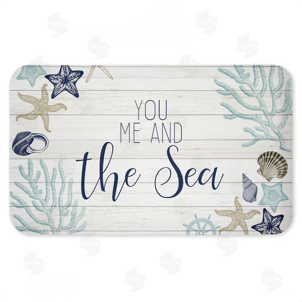 stupell industries Kim Allen | You Me & The Sea Anti-Fatigue Mat